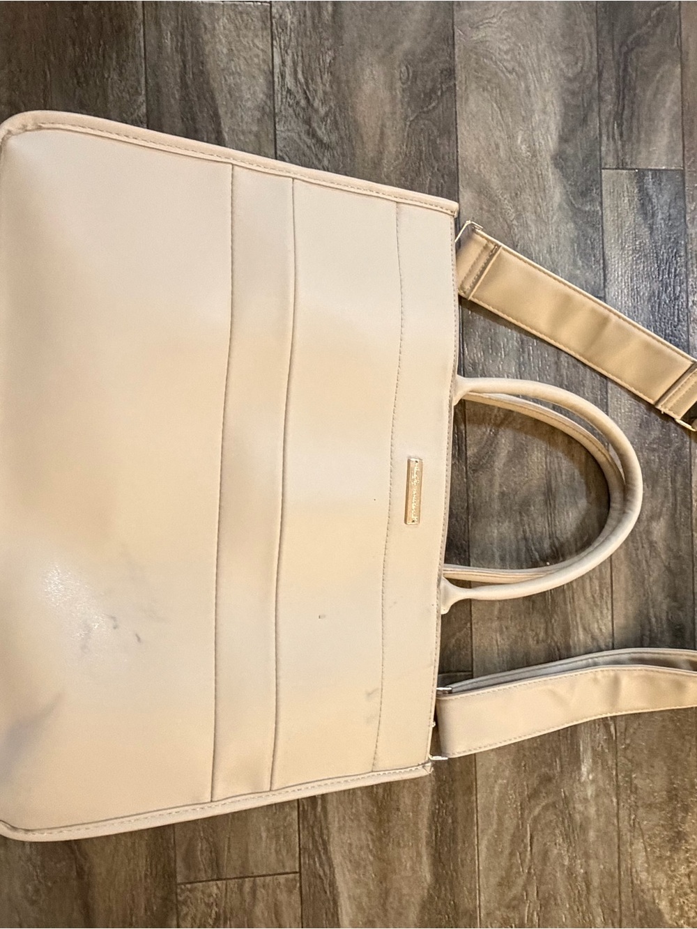 Simply Southern Women's Cream Tote Bag with Shoulder Strap